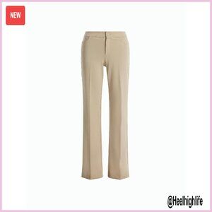 Petite Stretch Ponte Bootcut Pants 28.5" Inseam Work Wear